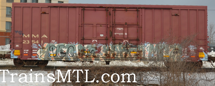 Car/wagon MMA23541 right side / coté droit